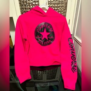 Converse crop sweater New without tags